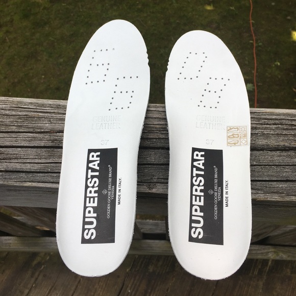 Golden Goose Superstar Rock Snake/Black Star NIB - Picture 6 of 10